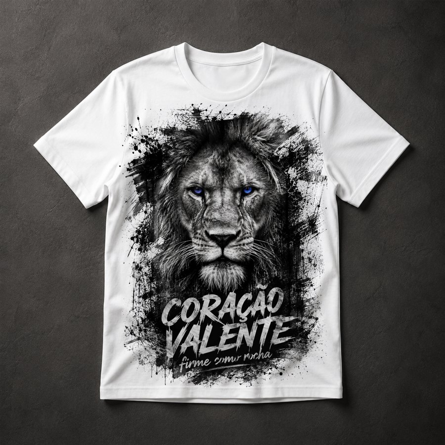 Camiseta motivacional cristão