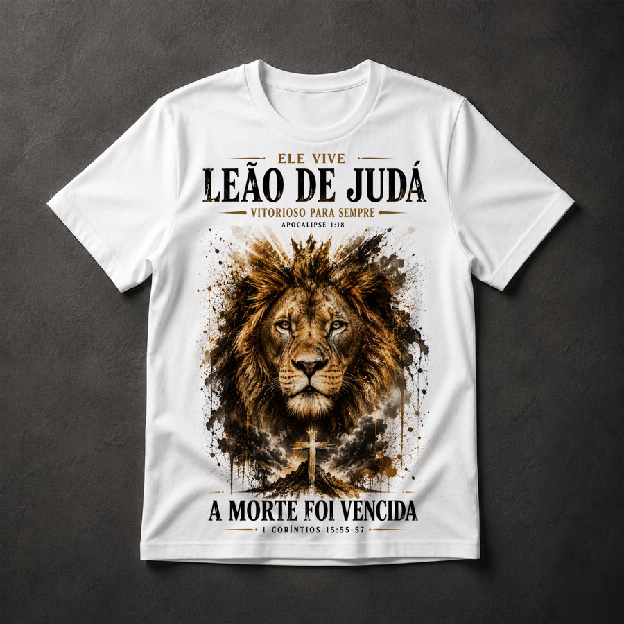 Camiseta Leão de Judá