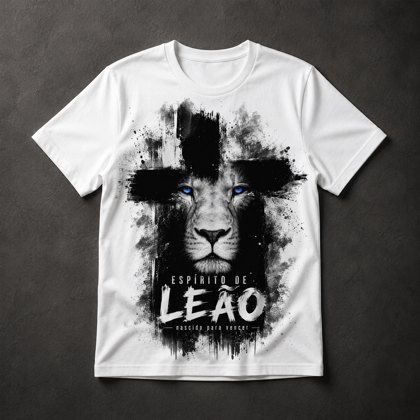 Camiseta Leão Cristão
