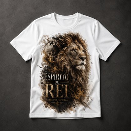 Camiseta Leão Rei