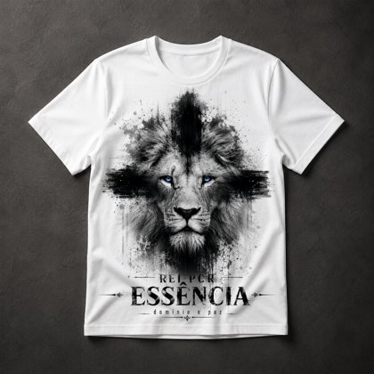 Camiseta Leão Fé