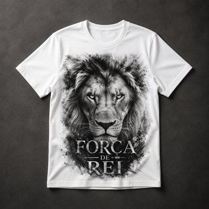 Camiseta Leão Força