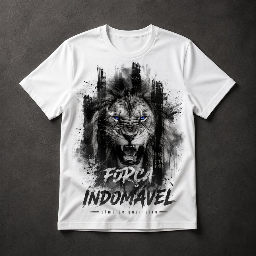 Camiseta Leão Guerreiro