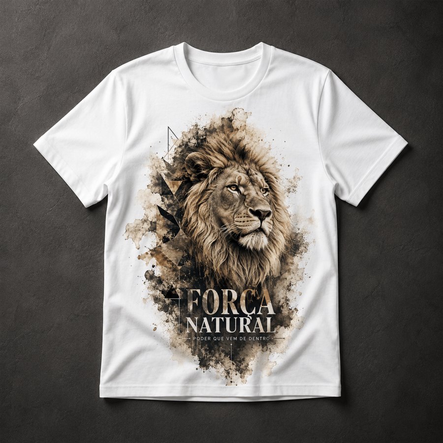 Camiseta Leão Força