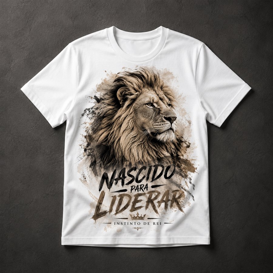 Camiseta liderança motivacional