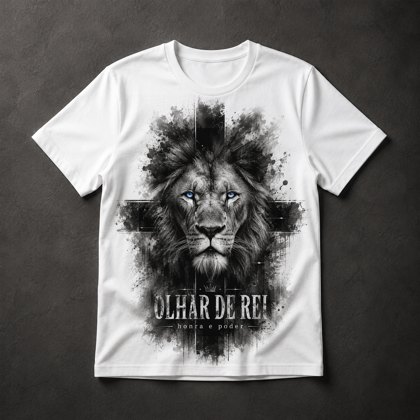 Camiseta Leão Rei