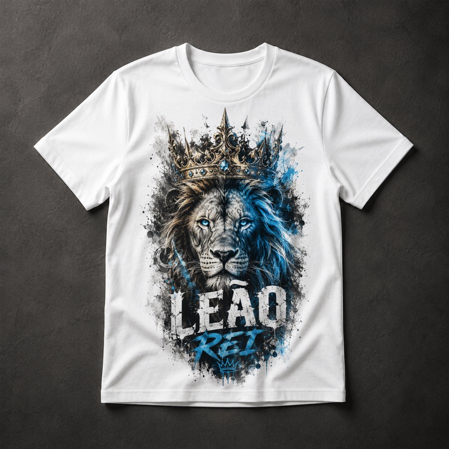 Camiseta Leão Rei