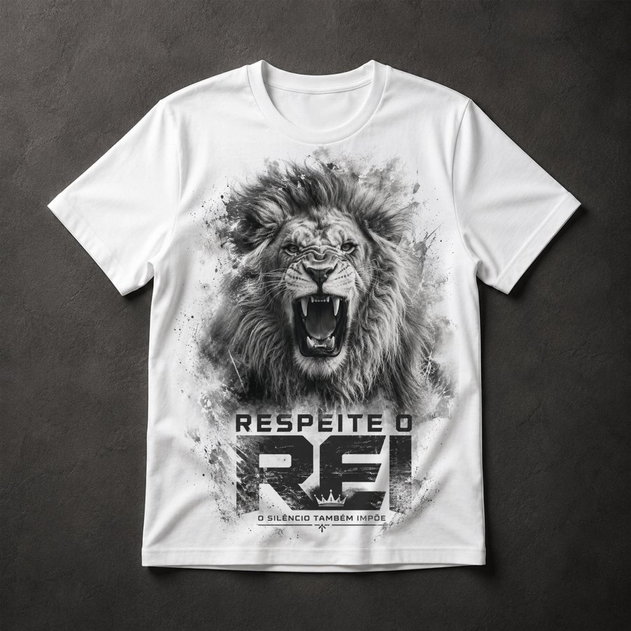 Camiseta Leão Rei