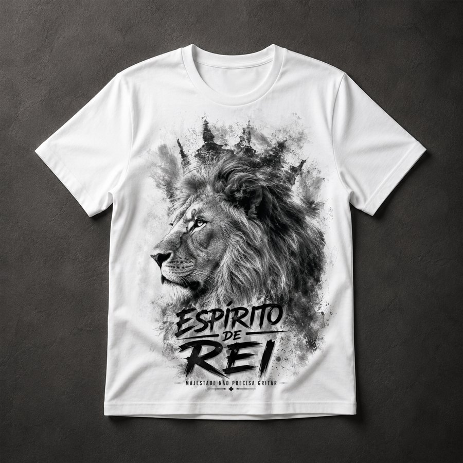 Camiseta Leão Rei