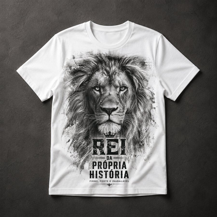 Camiseta Leão Rei