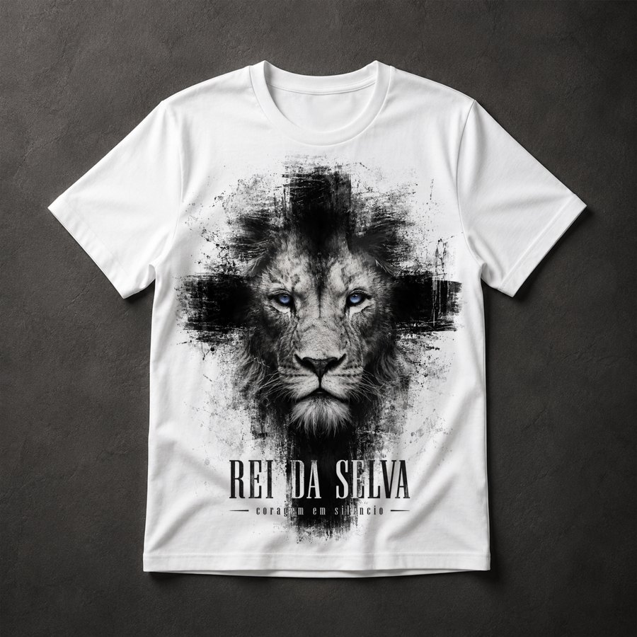 Camiseta Leão Fé