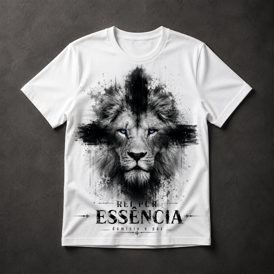 Camiseta Leão cristão