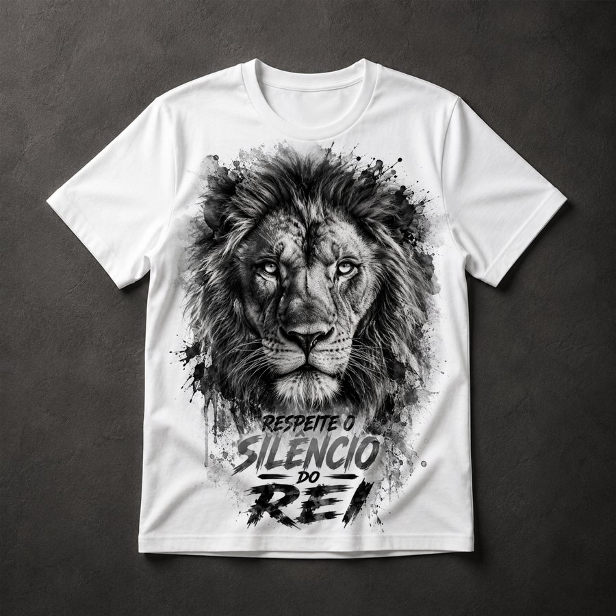 Camiseta Leão Rei