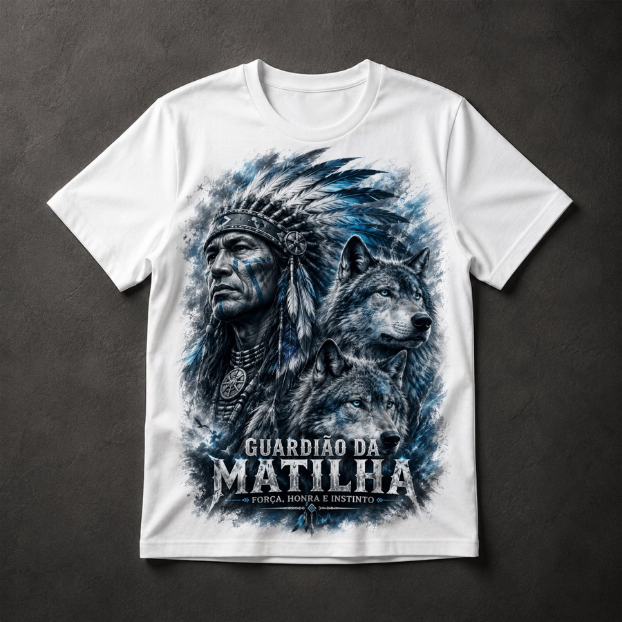 Camiseta Indígena Lobos