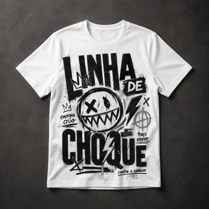 Camiseta Street Art Punk