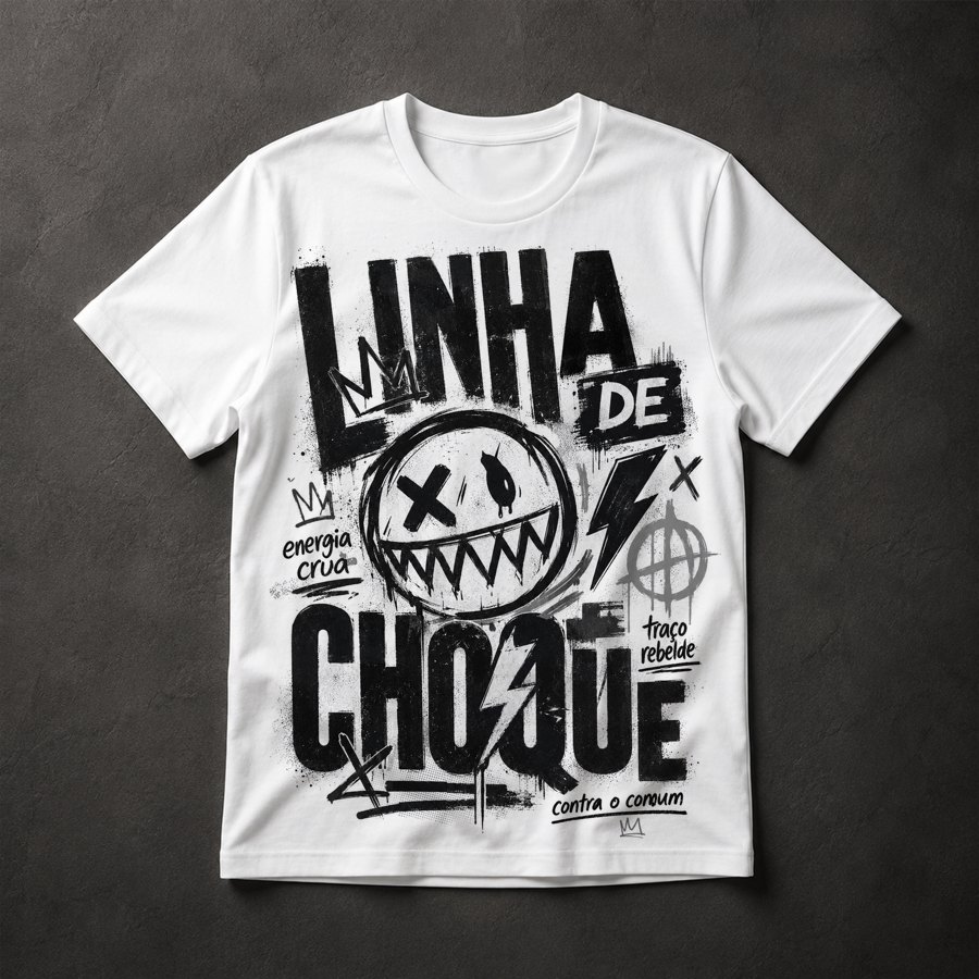 Camiseta Street Art Punk