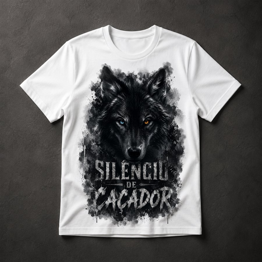 Camiseta Lobo Caçador