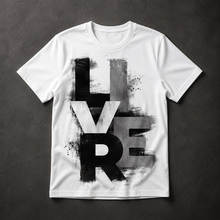 Camiseta Liberdade Tipografia