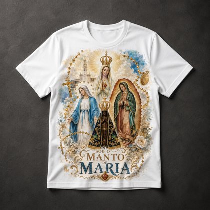 Camiseta Manto de Maria