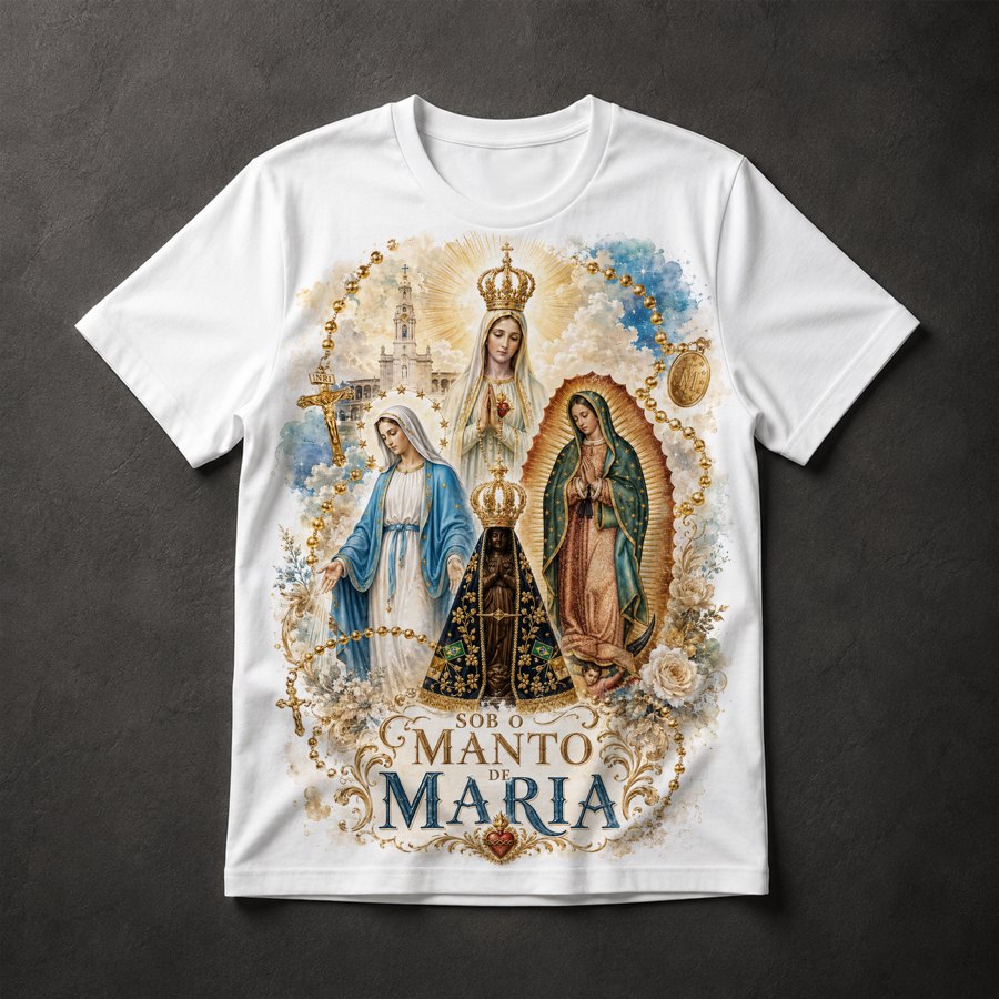 Camiseta Manto de Maria