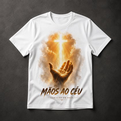 Camiseta Mãos ao Céu