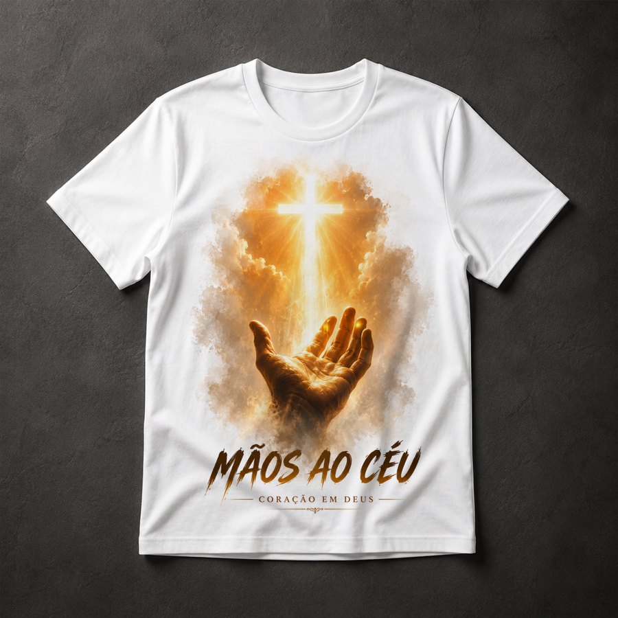 Camiseta Mãos ao Céu