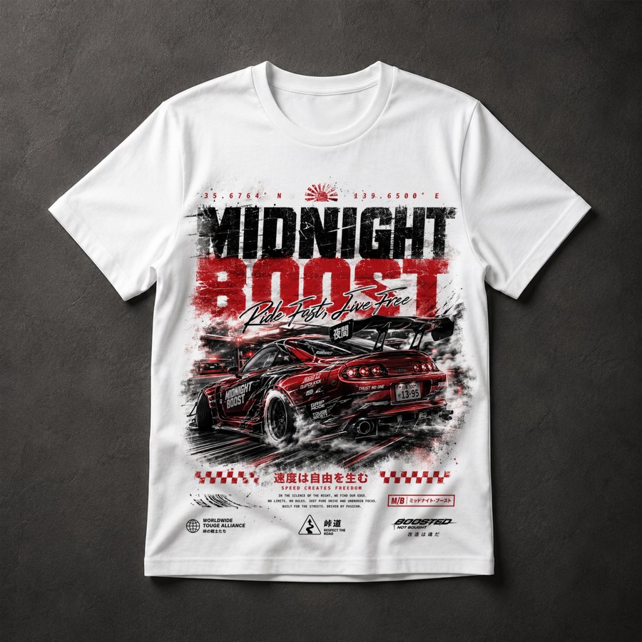 Camiseta JDM Tuning