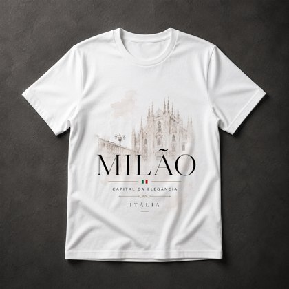Camiseta Milão Itália