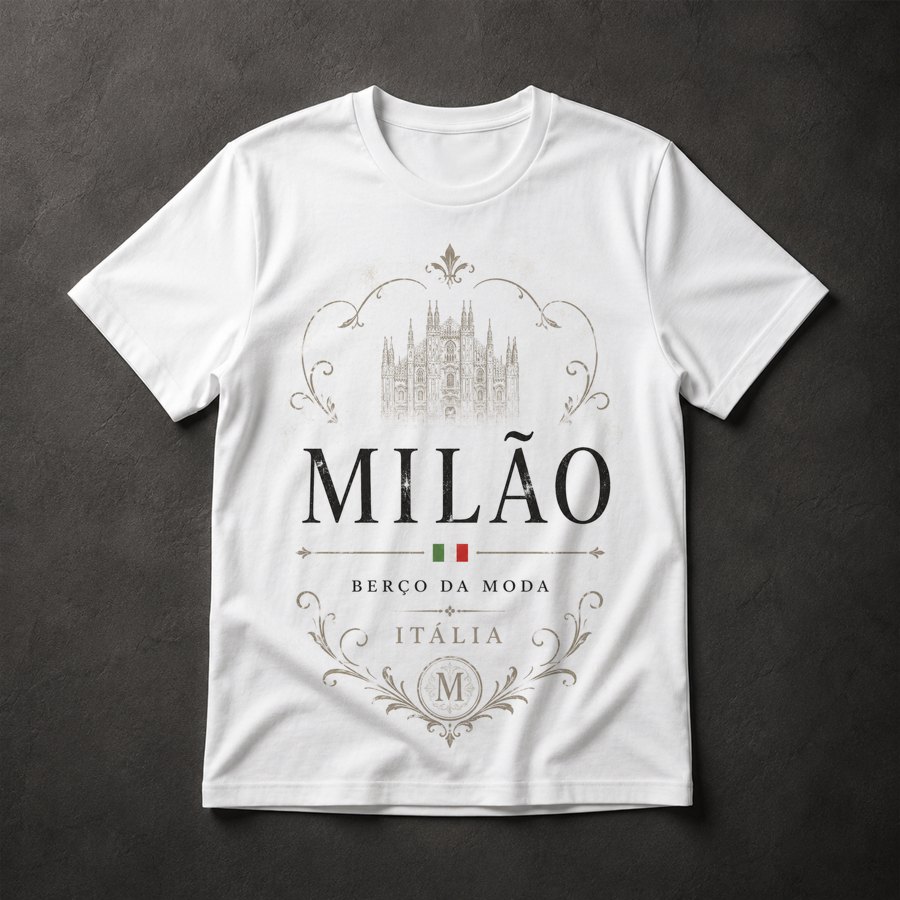Camiseta Milão Itália