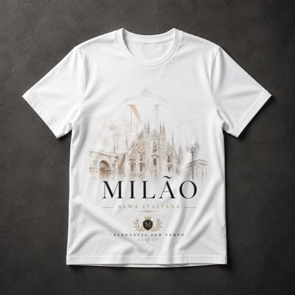 Camiseta Milão Itália