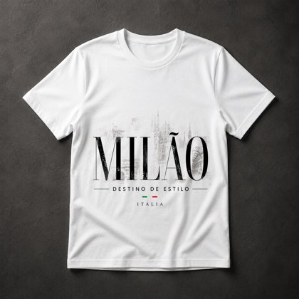 Camiseta Milão Itália