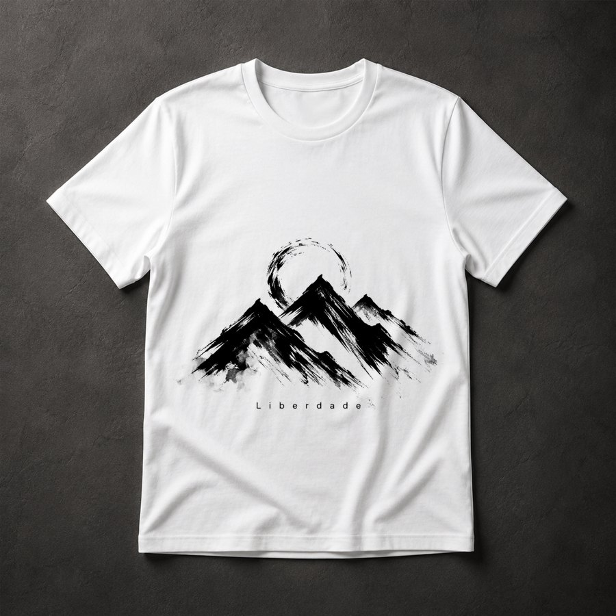 Camiseta Montanhas Liberdade