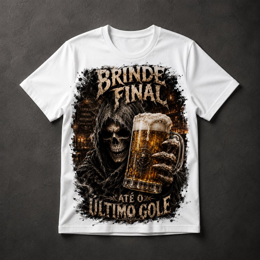 Camiseta Morte Cerveja