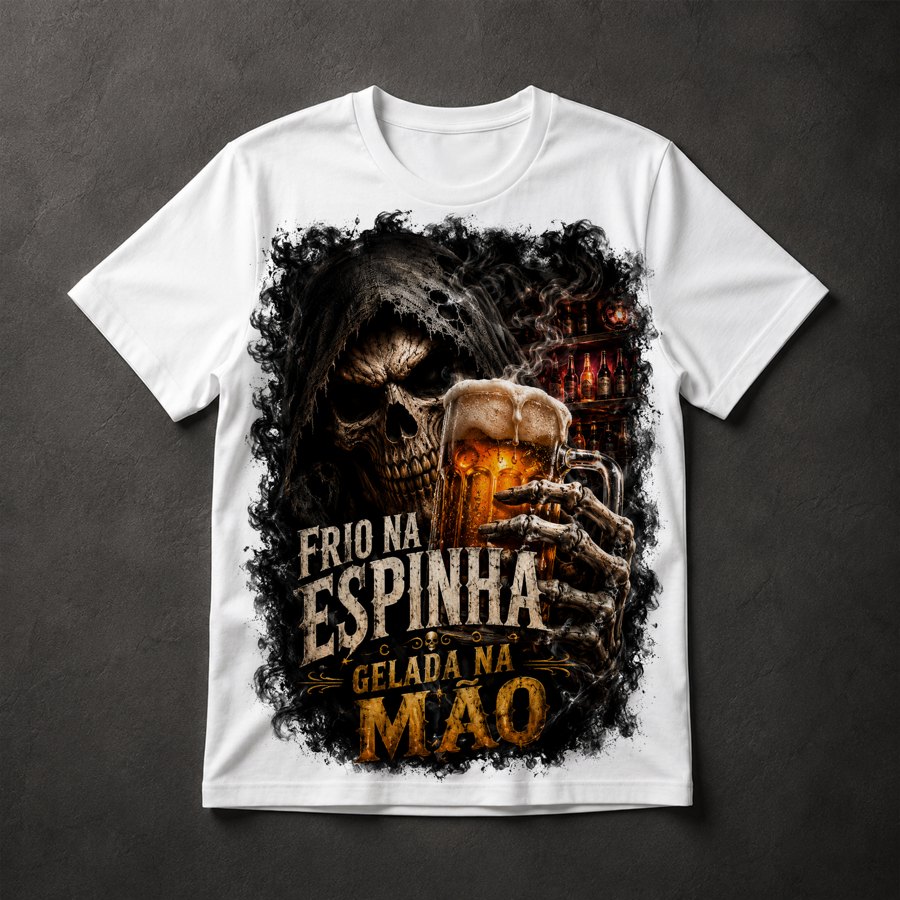 Camiseta Morte Cerveja