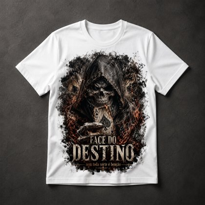 Camiseta Caveira Dark
