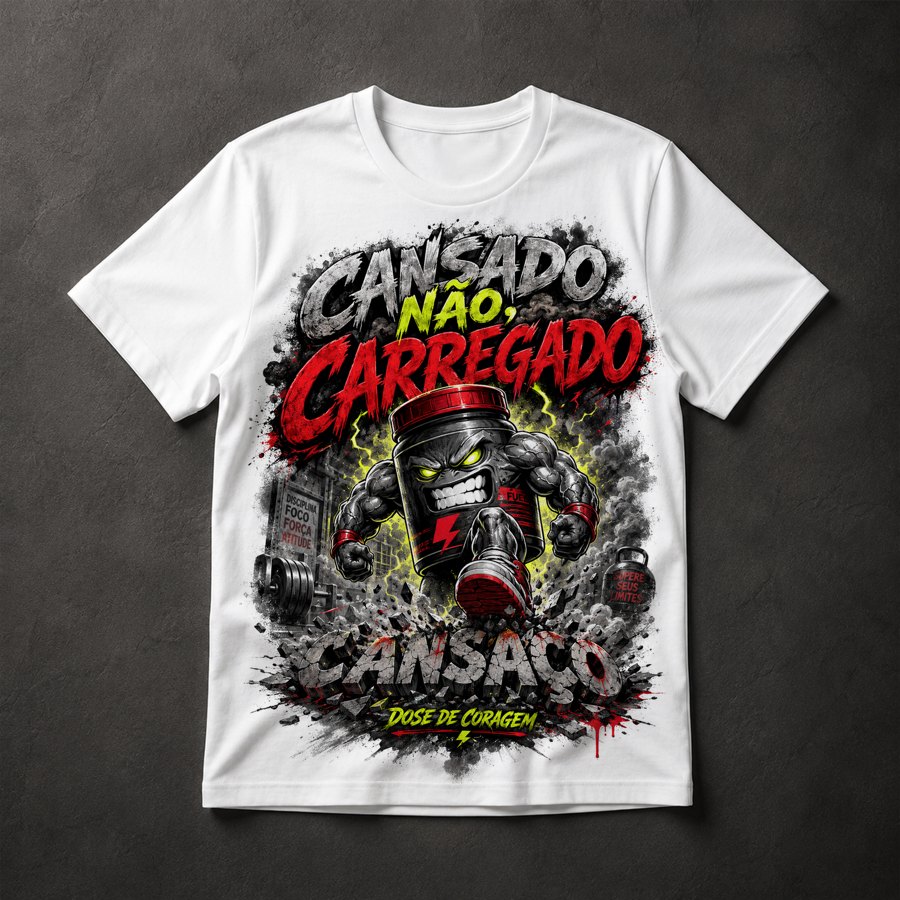 Camiseta Motivação Treino