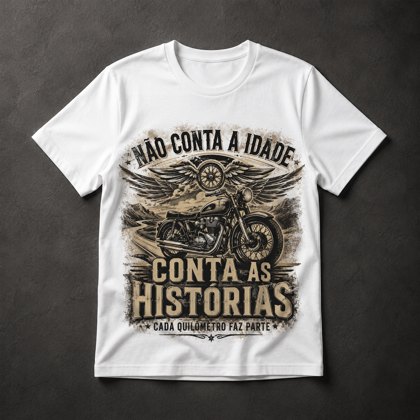 Camiseta Motociclismo Vintage