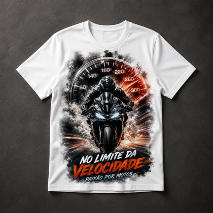 Camiseta motociclismo velocidade