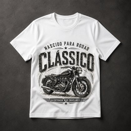 Camiseta Moto Clássica