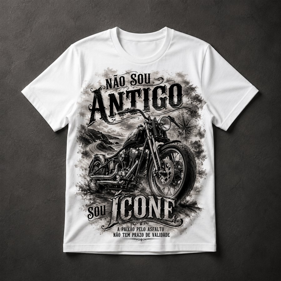 Camiseta Moto Clássica