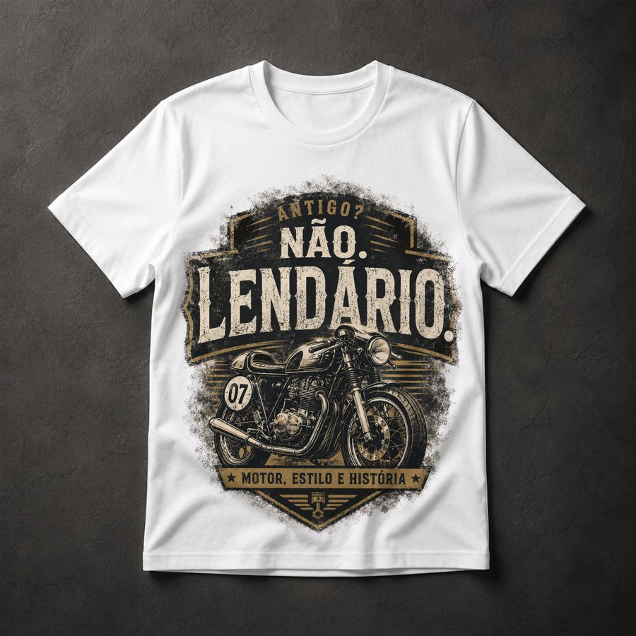 Camiseta Moto Lendária