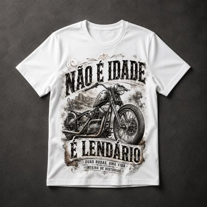 Camiseta Moto Lendária