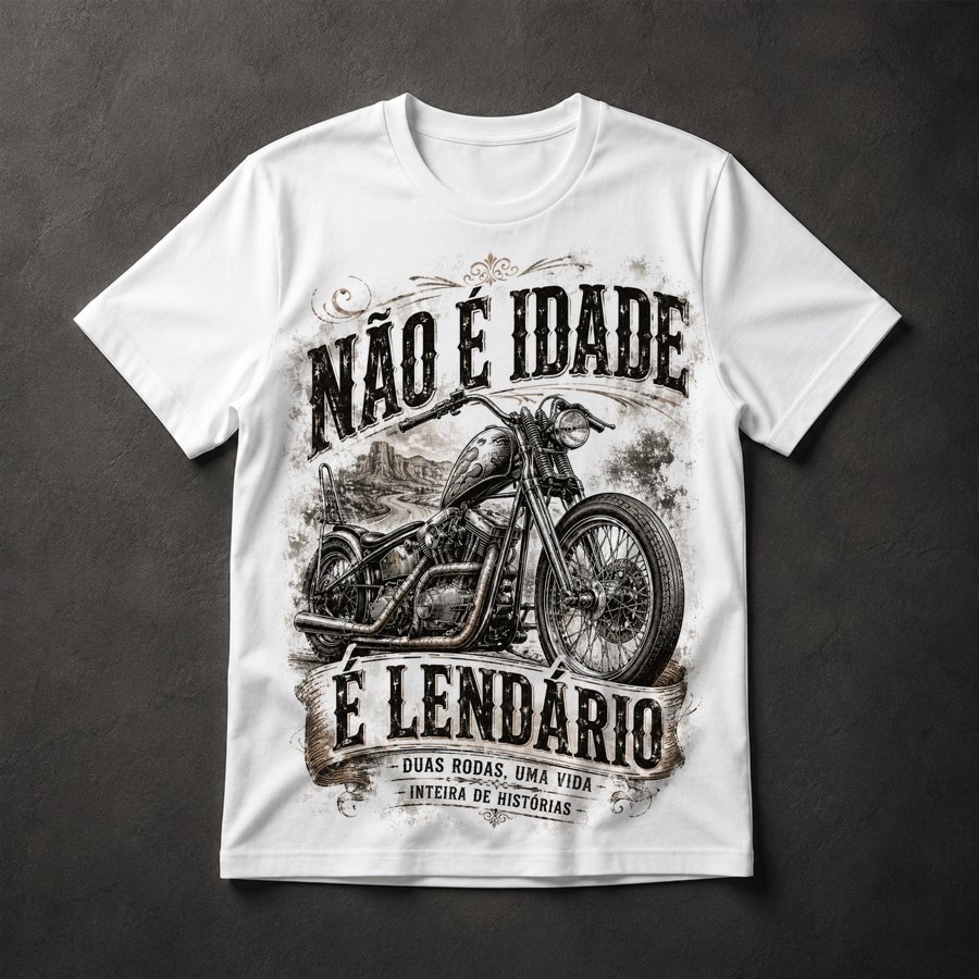 Camiseta Moto Lendária