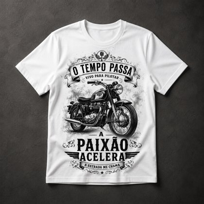 Camiseta Moto Vintage