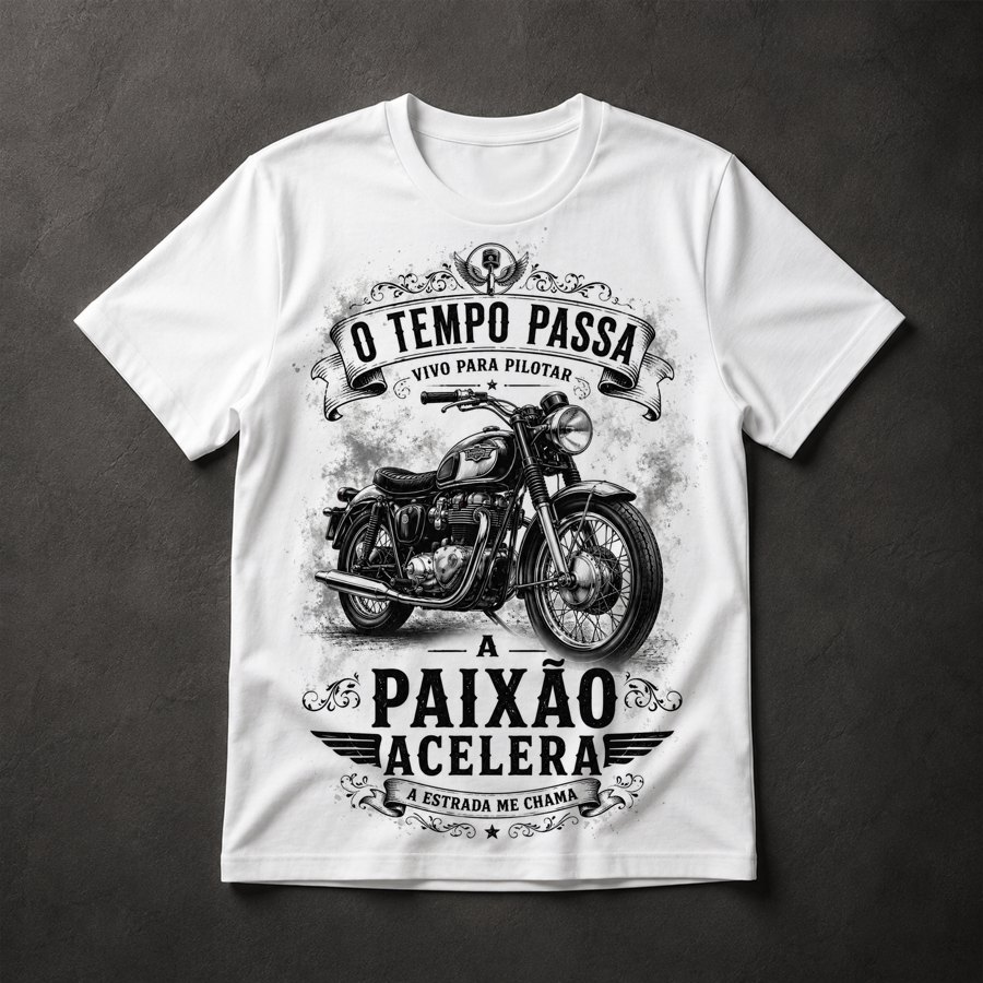 Camiseta Moto Vintage