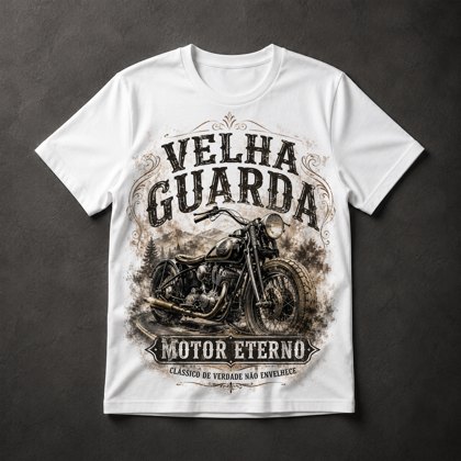 Camiseta Moto Vintage