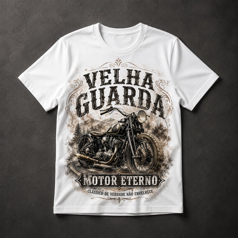 Camiseta Moto Vintage