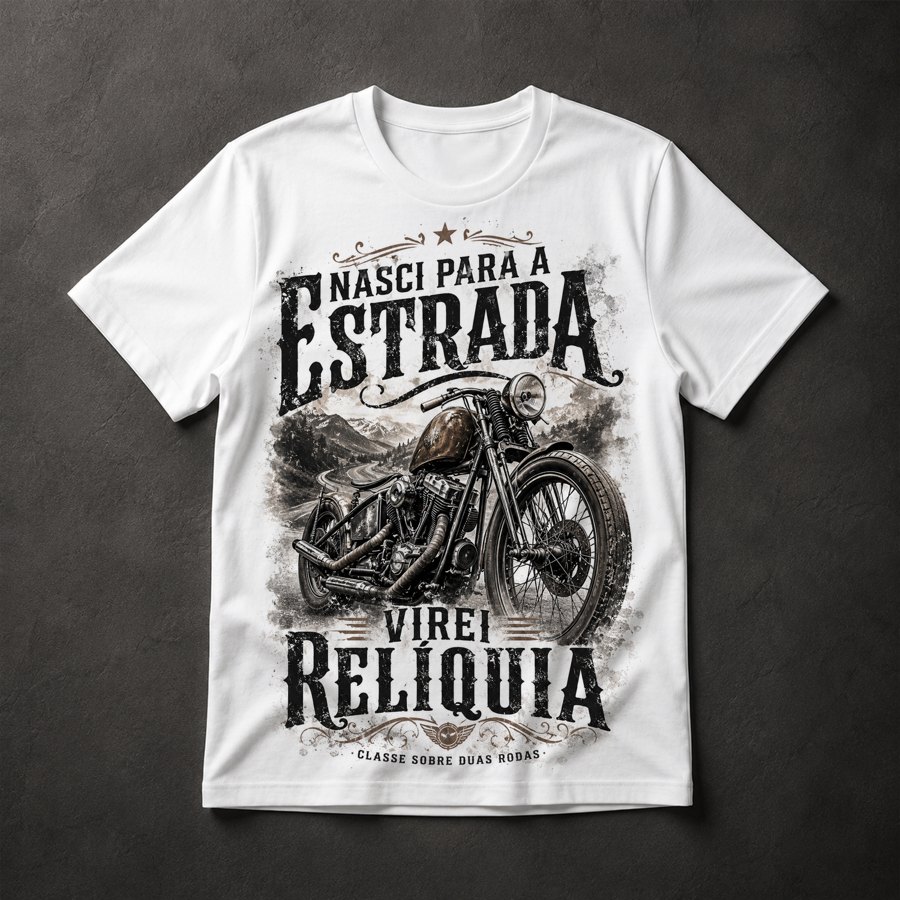 Camiseta Moto Vintage