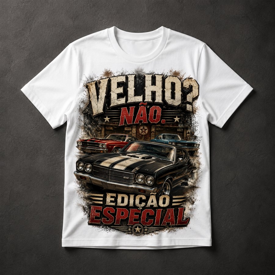 Camiseta Muscle Car Clássico