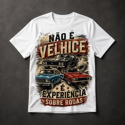 Camiseta Muscle Cars Vintage